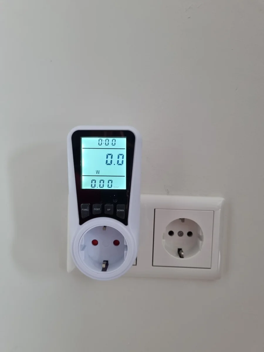 SEC24 Energiemeter met Led verlicht display - Verbruiksmeter - Stroomverbruik meter - Elektriciteitsmeter - Energie besparen - voor het meten van Watt/Ampère/Voltage/KWH (KWH230) - Afbeelding 9